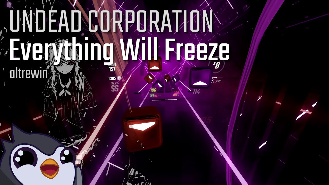 Beat Saber | UNDEAD CORPORATION - Everything will freeze [Map Release]