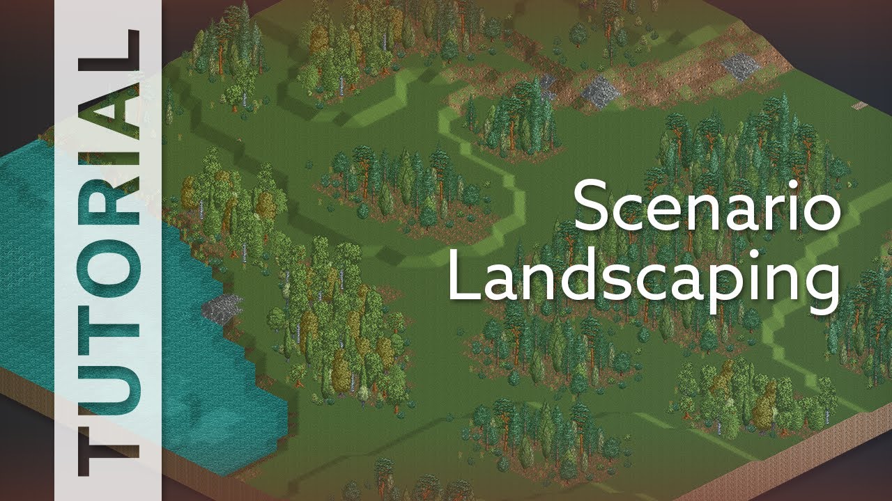 How to create Scenario Landscapes - RCT2 Tutorial