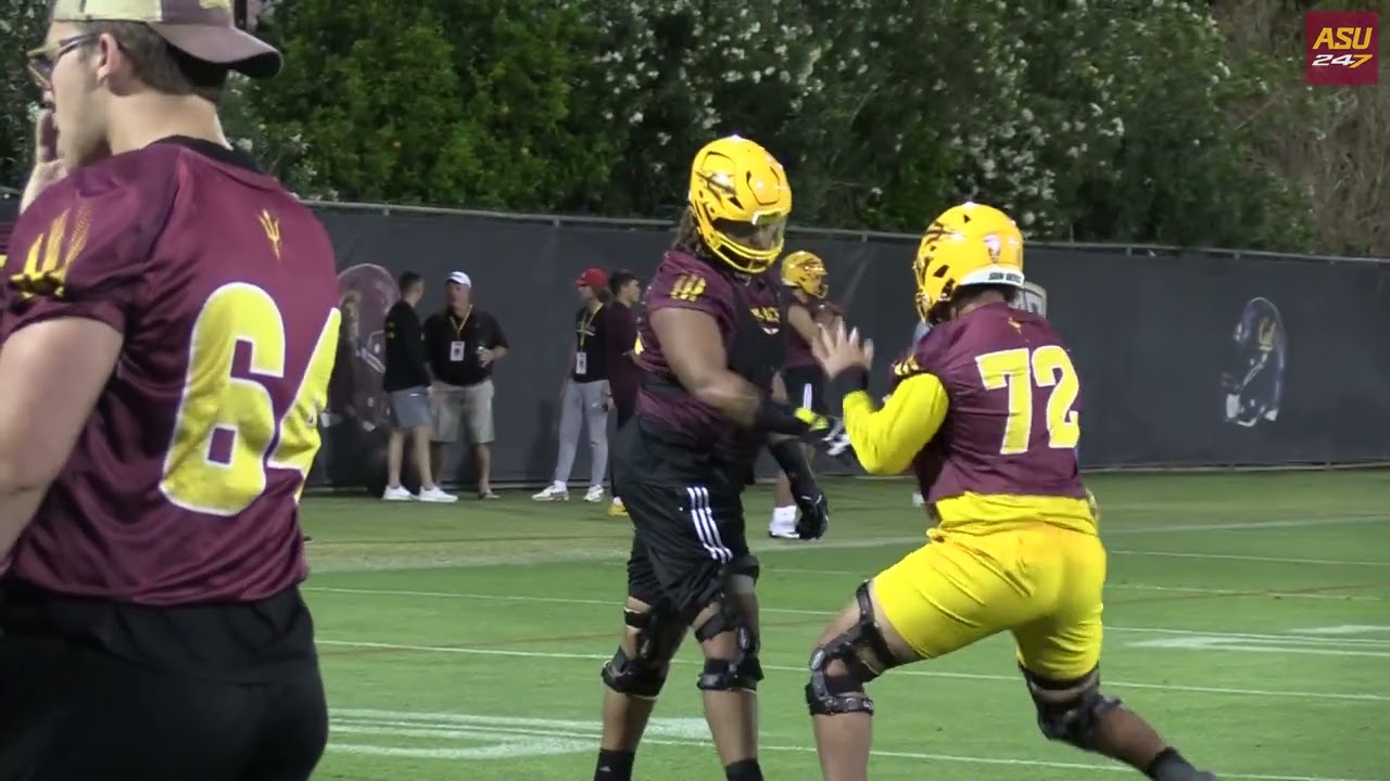 Sights and sounds from ASU's Friday spring practice (04/08/2022)