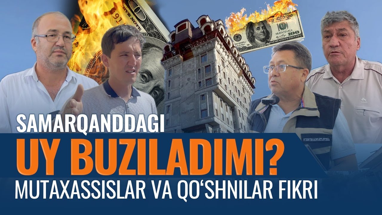 Mutaxassislar Samarqanddagi binoning mustahkamligini shubha ostiga olishdi