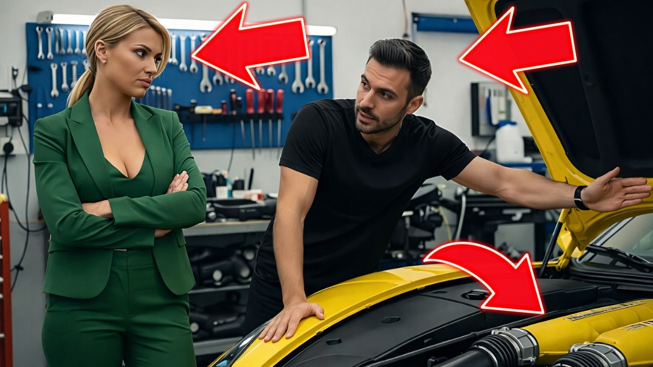 Kein Ingenieur konnte ihren Ferrari reparieren–bis ein Mechaniker dem CEO sein wahres Können zeigte.