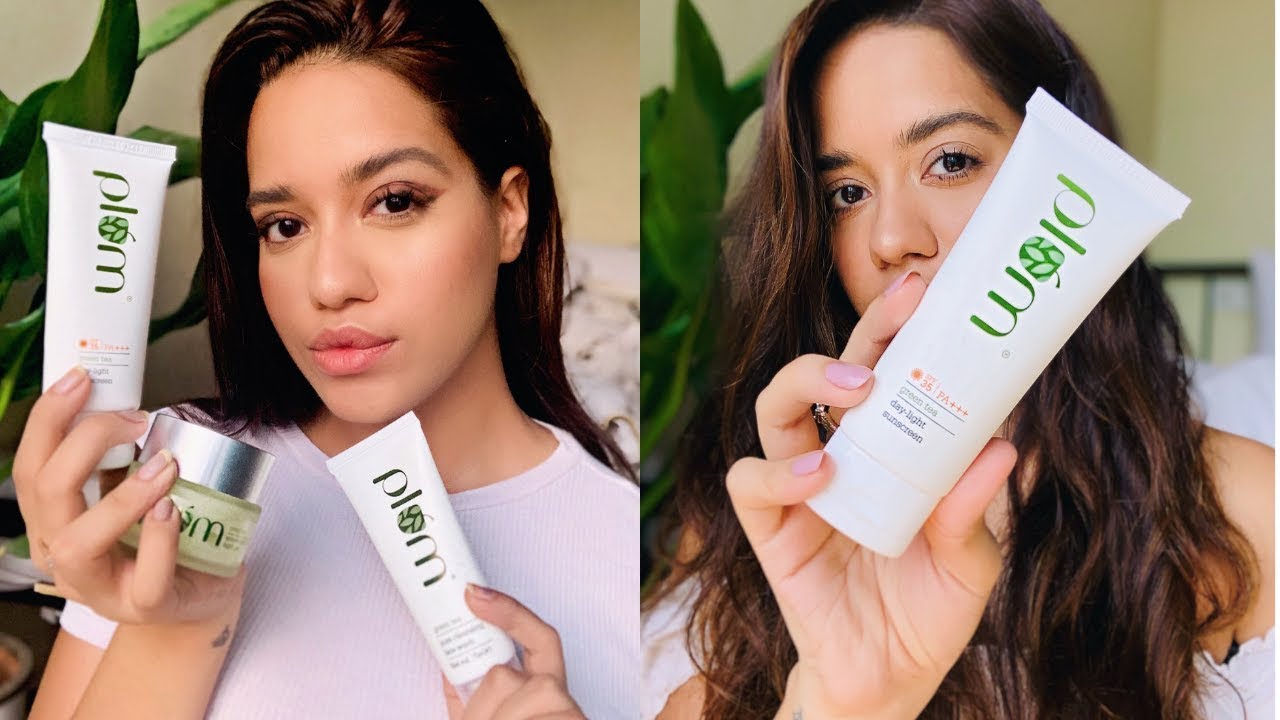 Summer Skincare Routine (Day & Night) Using Plum Green Tea Range