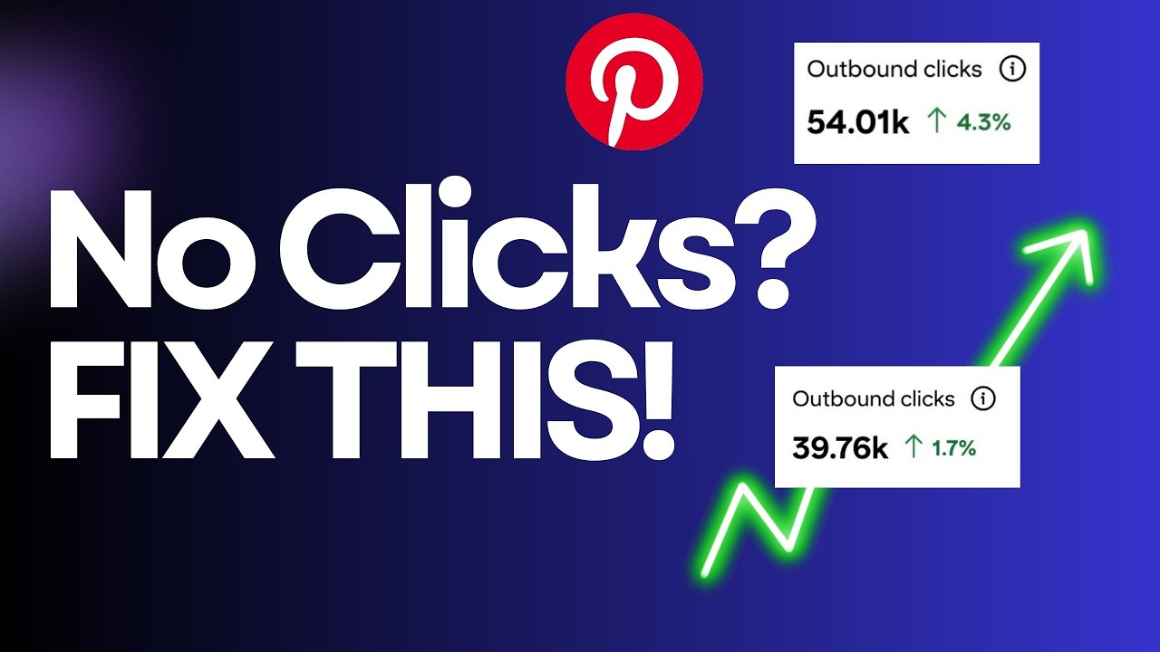 🚨 Getting Pinterest Impressions But No Clicks? FIX THIS