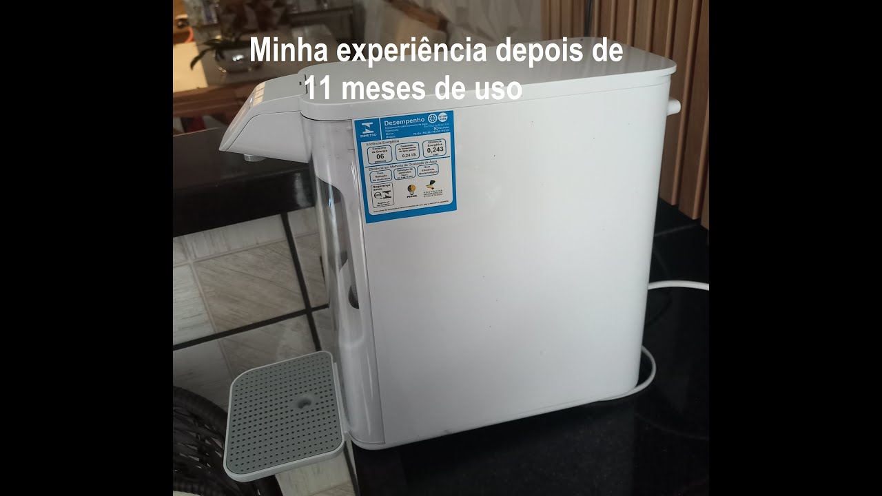 Consumo de energia do Purificador de &Aacute;gua Pure 4x Electrolux PE12b