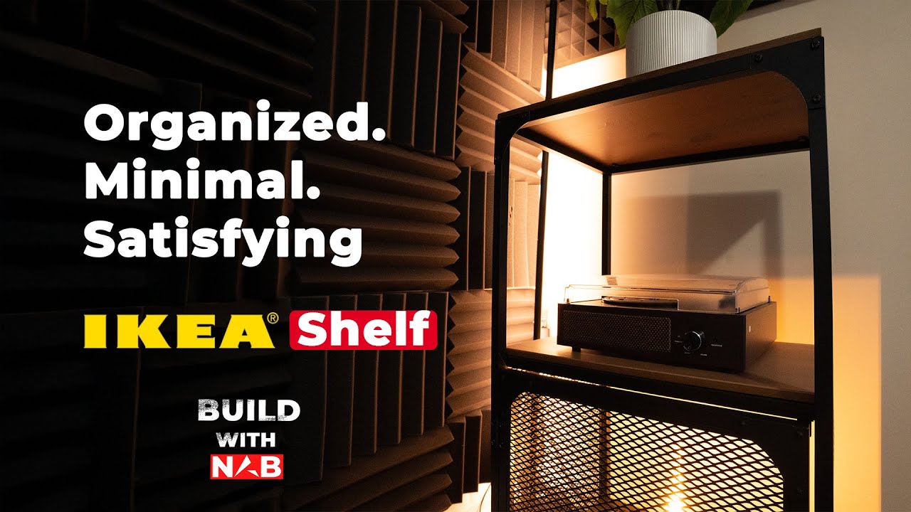 I Built the IKEA FJÄLLBO Shelf and It Transformed My Space | ASMR