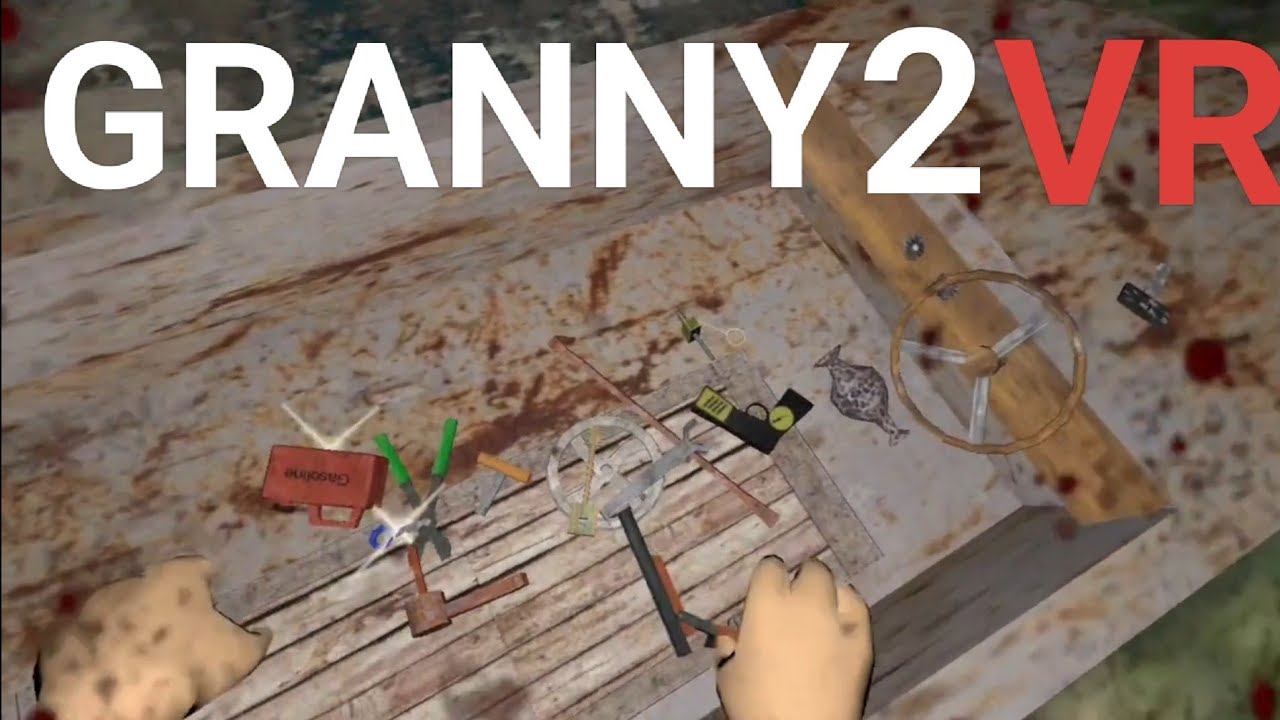 Собрал все предметы в лодку➡️granny 2 vr #21