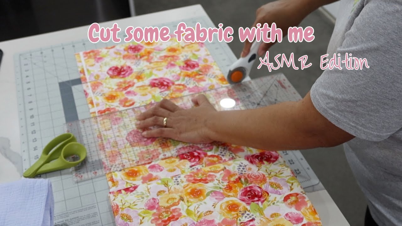 Fabric cutting ASMR - Advent Calendar Prep