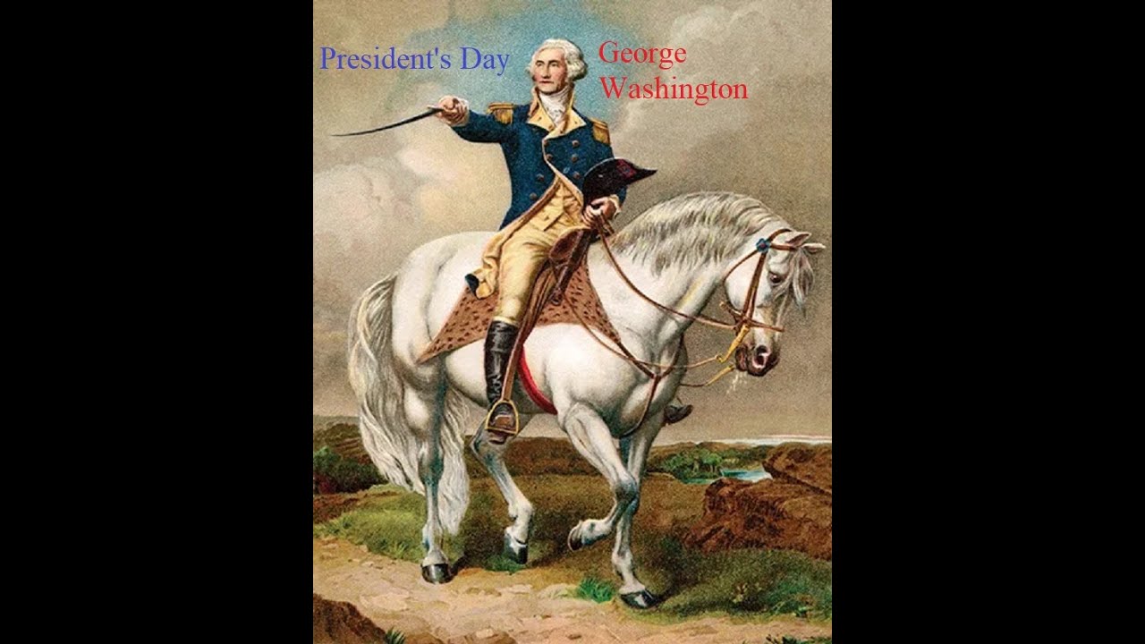 Presidents Day 1st USA president George Washington Historic Pictorial Show Music Yankee Doodle