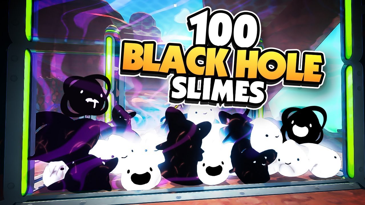 CAN 100 BLACK HOLE SLIMES BREAK THE GAME? - Slime Rancher Mod