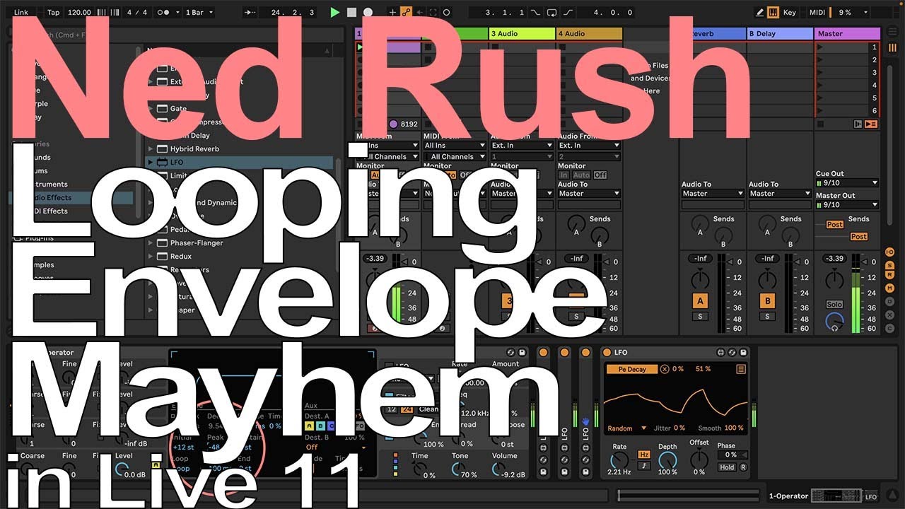 Looping Envelope Mayhem в Live 11 = Ned Rush