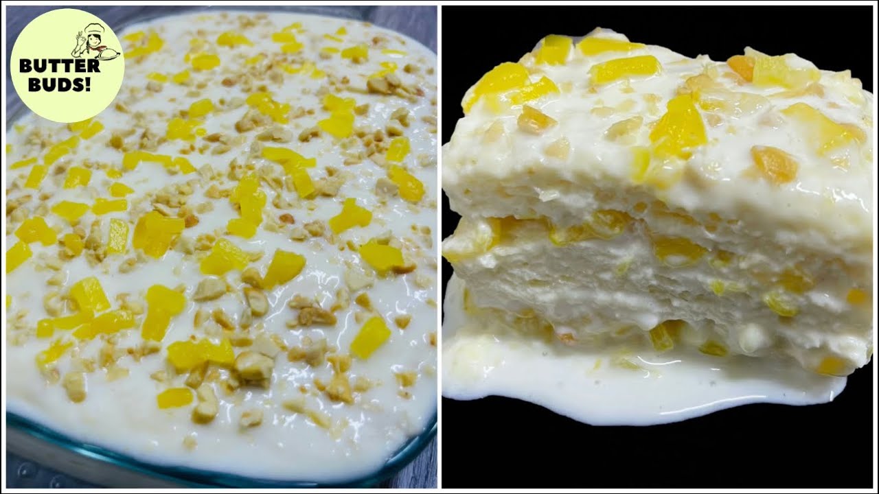 Must try Pineapple Bread Pudding🤤| Pineapple Dessert Recipe |Delicious Dessert|butterbuds