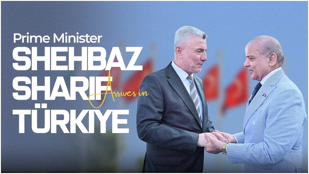 Prime Minister Shehbaz Sharif Arrives in Istanbul on Official Visit to T&uuml;rkiye