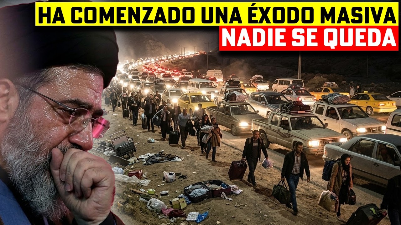 Lo impensable acaba de ocurrir en Irán… y ahora comienza la huida