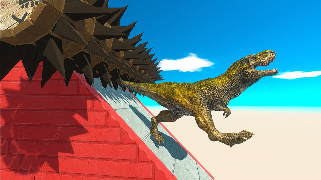 GIANT TRAP SPIKES Who Can Survive? ► Animal Revolt Battle Simulator