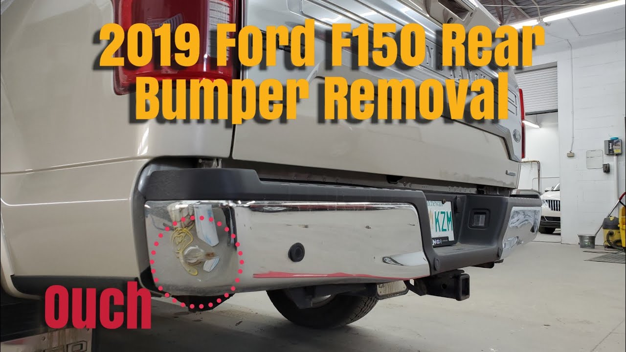 Rear Bumper Removal 2019 Ford F150