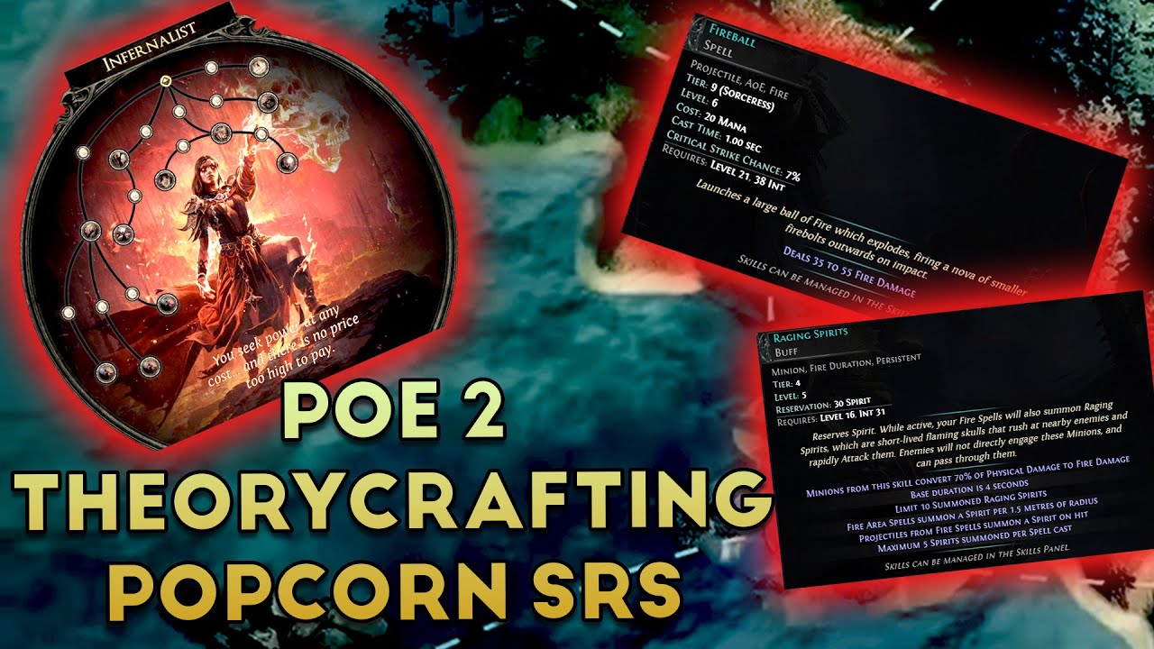 Path of Exile 2 Popcorn SRS Theory crafting | Mass Casting SRS???