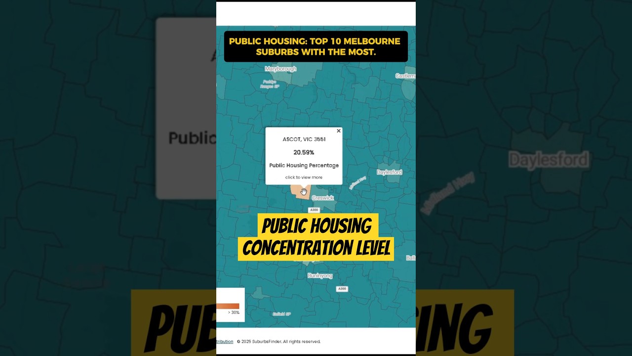 Melbourne&rsquo;s Top 10 Public Housing Suburbs