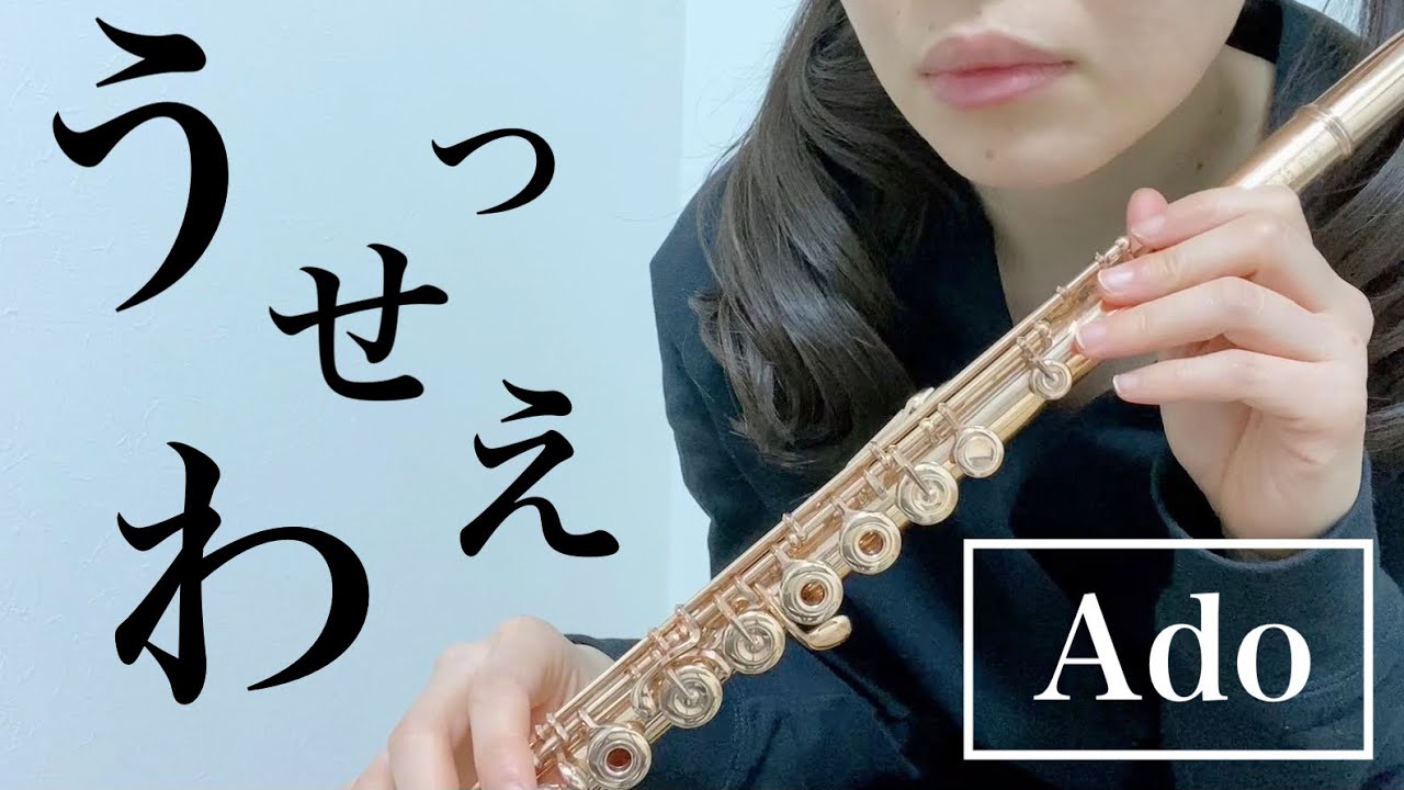 【フルート】Ado / うっせぇわ【演奏してみた】