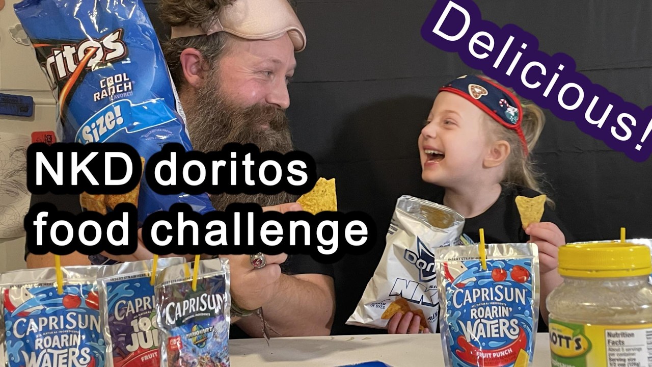 NKD Doritos VS Regular Doritos Food Challenge
