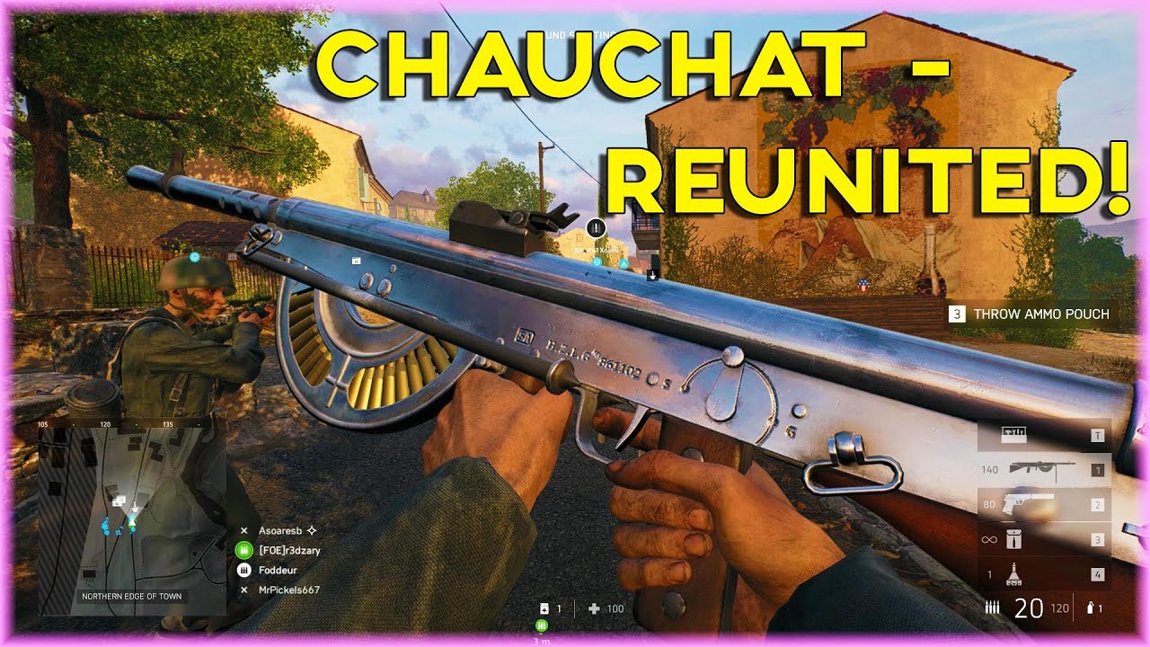Battlefield V - NEW Chauchat LMG: The First MP Round