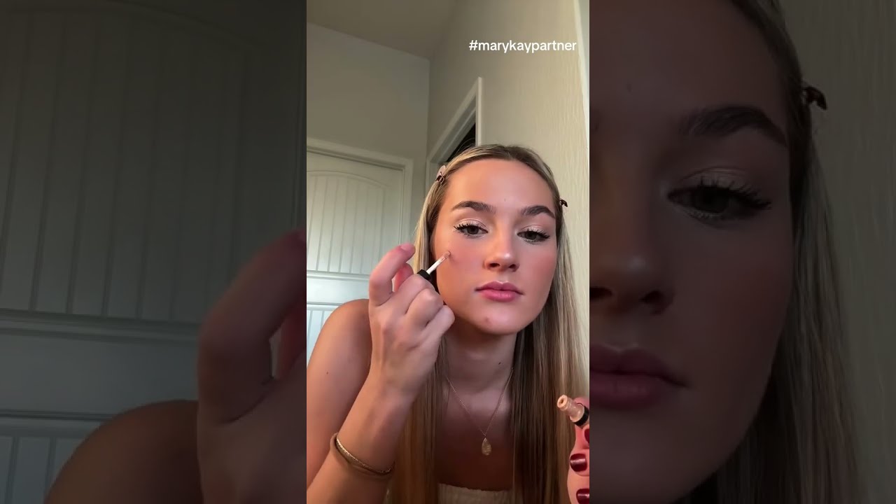 Our Mary Kay Partner Lizzy shows off her glowy makeup look ✨💕 #makeuptrends  #grwm  #makeuptutorial