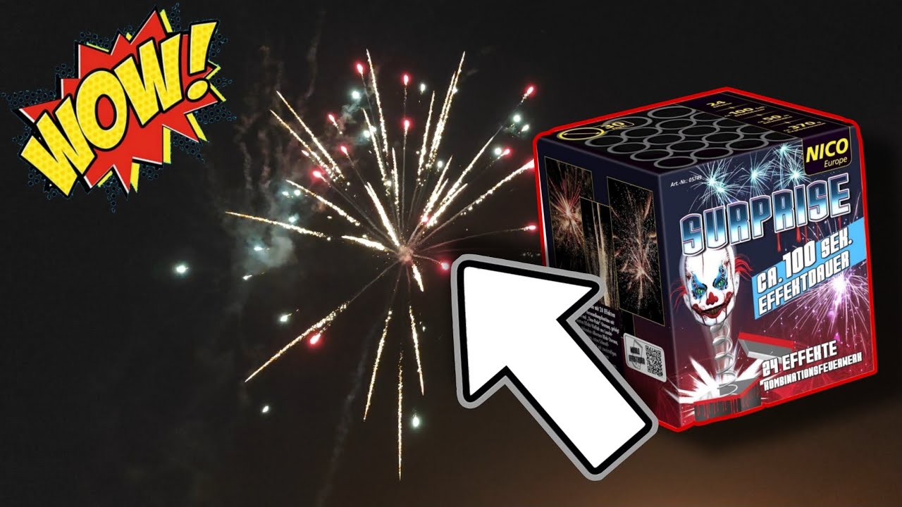 Nico Feuerwerk Surprise/ Pyro Conversion 30mm! Pyro Lover