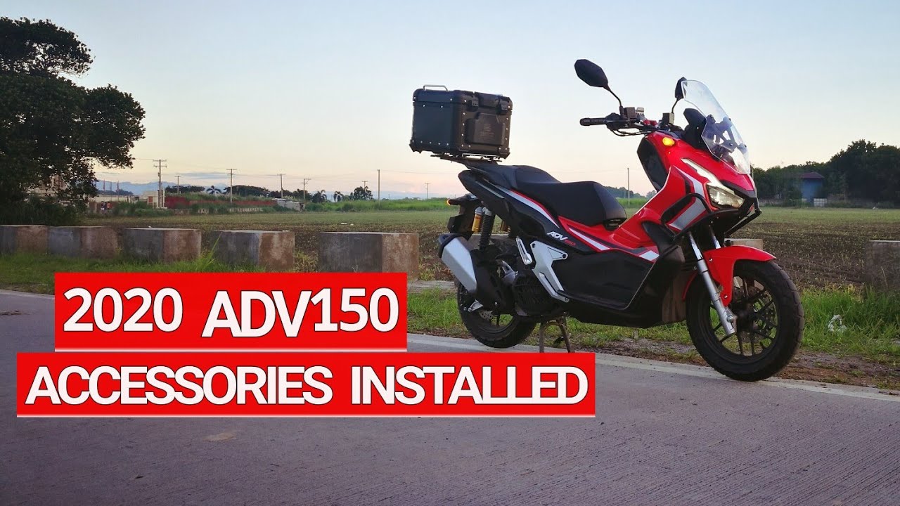 HONDA ADV150 UPGRADES | MURANG ACCESSORIES | PARTS DIY INSTALLATION