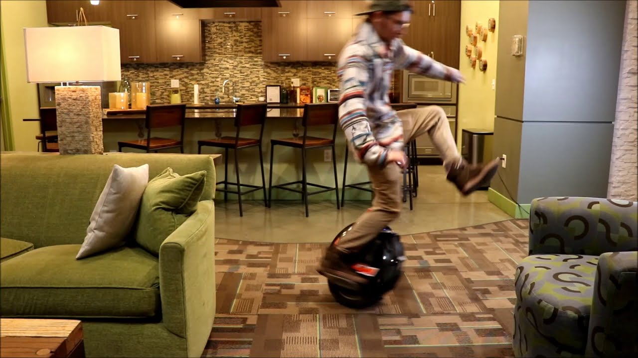 ELECTRIC UNICYCLE **TRICKS** KING SONG 16S (FLOW DANCING)