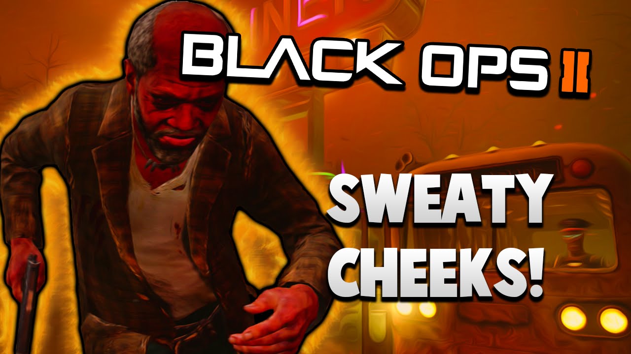 Jerome's Sweaty Cheeks! - BO2 - (Breaded Chicken and I go and Mess With People In Zombies!)