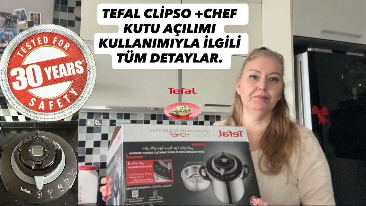 TEFAL CLİPSO +CHEF DÜDÜKLÜ TENCERE KUTU AÇILIMI. KULLANIMIYLA İLGİLİ TÜM DETAYLAR #reklamdeğil 