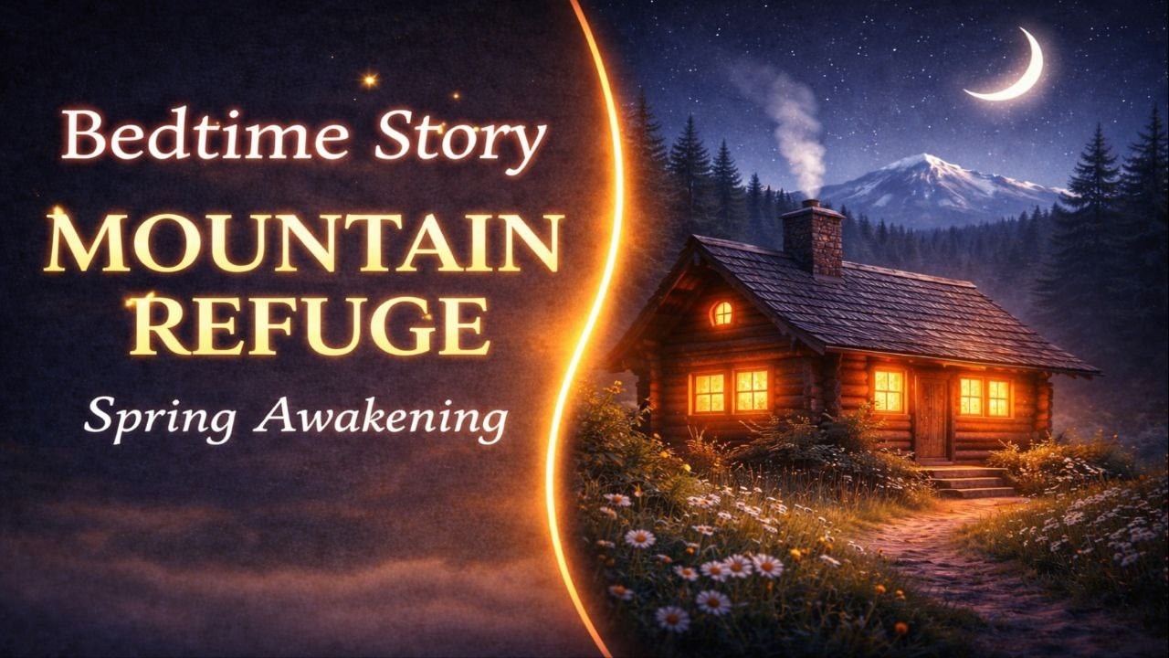 Mountain Refuge • Spring Bedtime Story for Deep Sleep