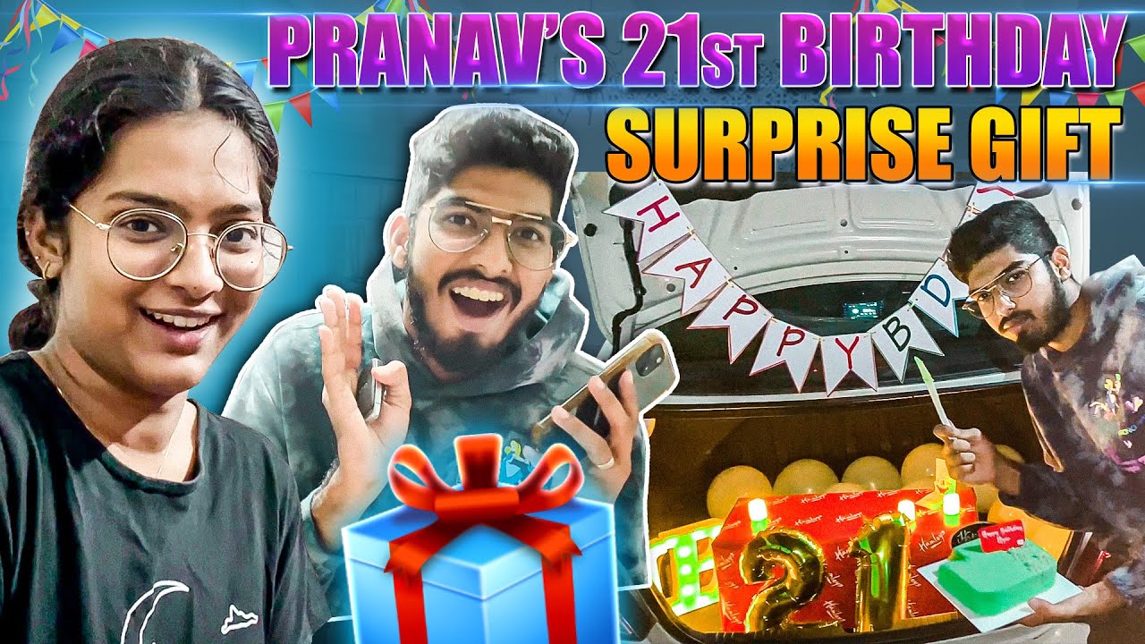 PRANAV'S 21st BIRTHDAY 💗 || @JustBananaPranav @momfluencer || #sneholic