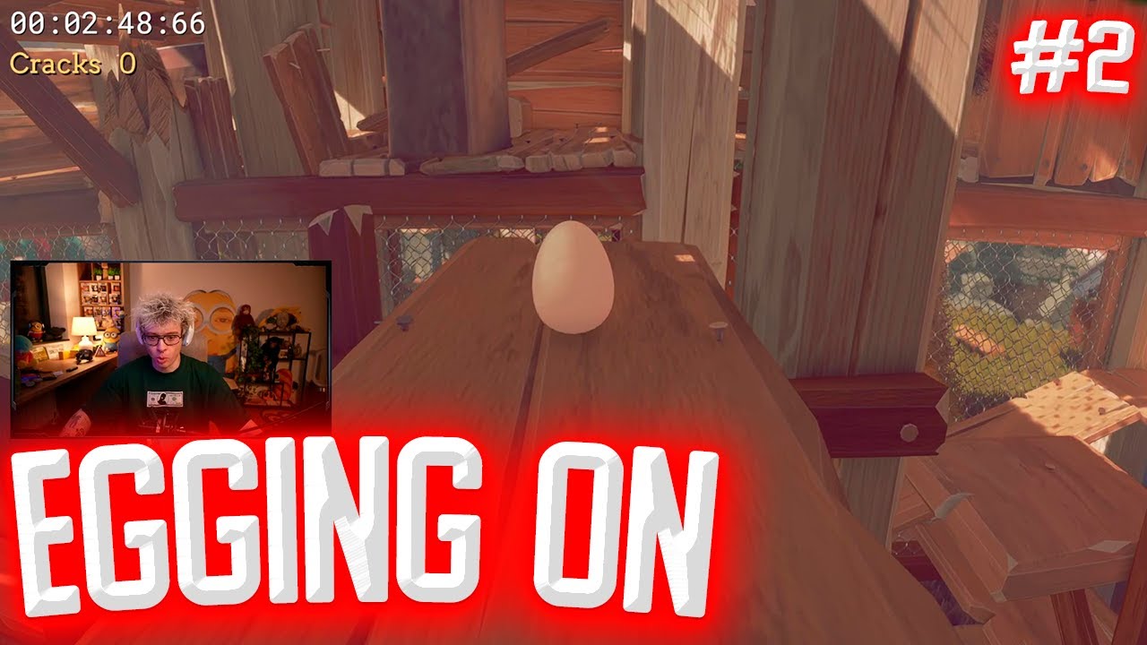 ШАРФ ПРОДОЛЖАЕТ ПАРКУРИТЬ ЗА ЯЙЦО (Egging On)