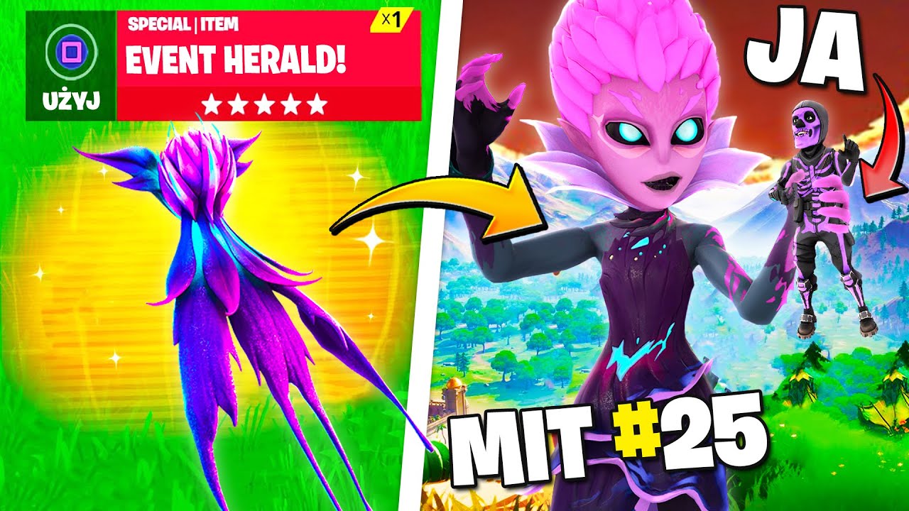 25 MIT&Oacute;W na KONIEC ROZDZIAŁU 3 w Fortnite! ❌ (EVENT!)