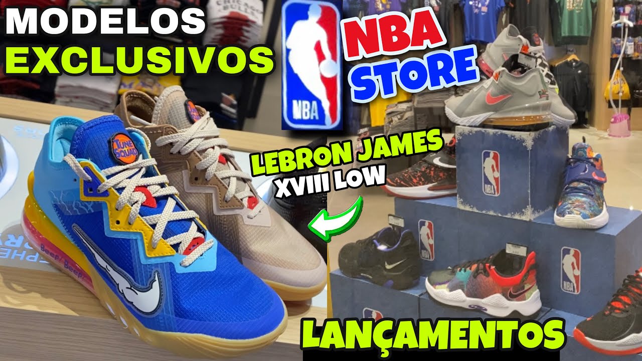 FONTE DE TÊNIS EXCLUSIVOS E LANÇAMENTOS EM SP - NBA STORE