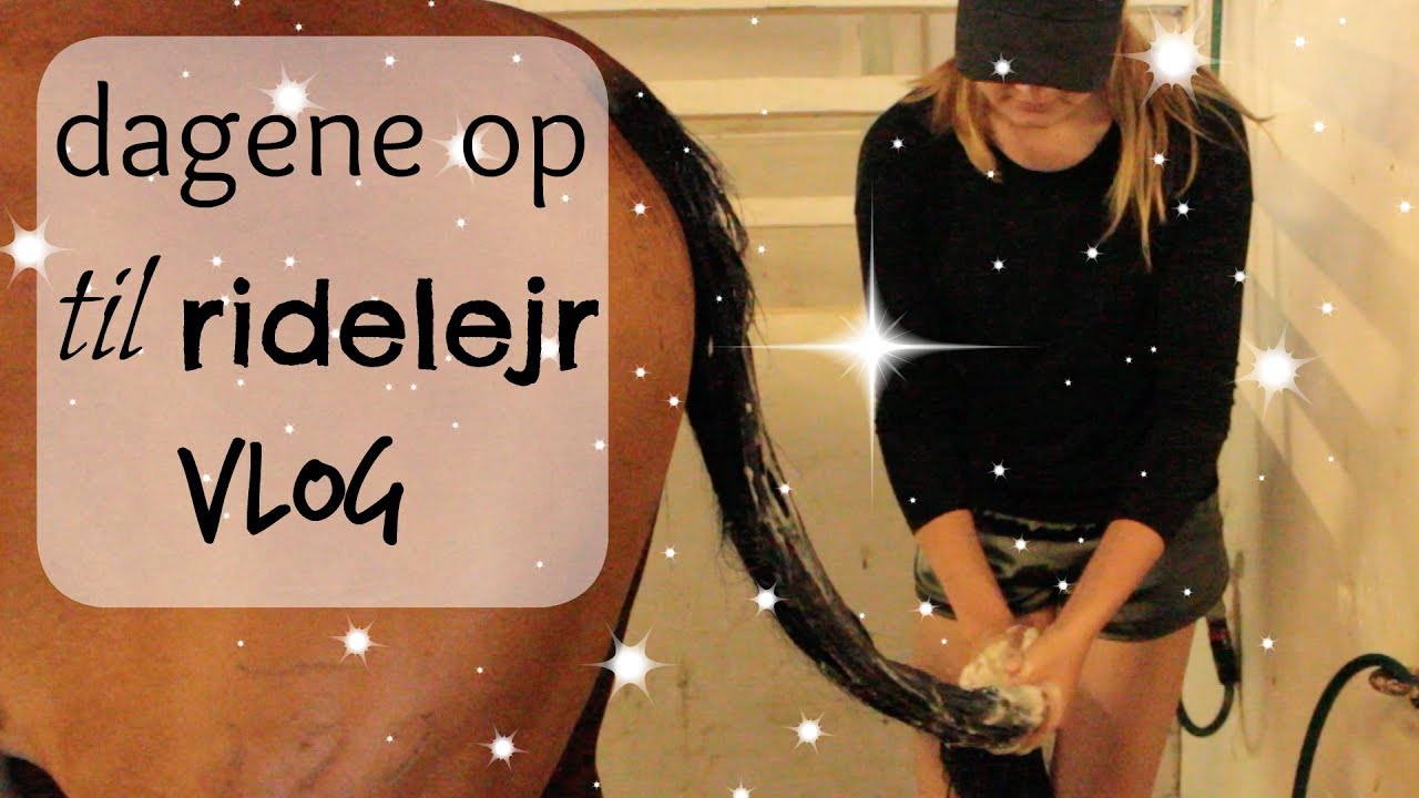 dagene op til ridelejr VLOG