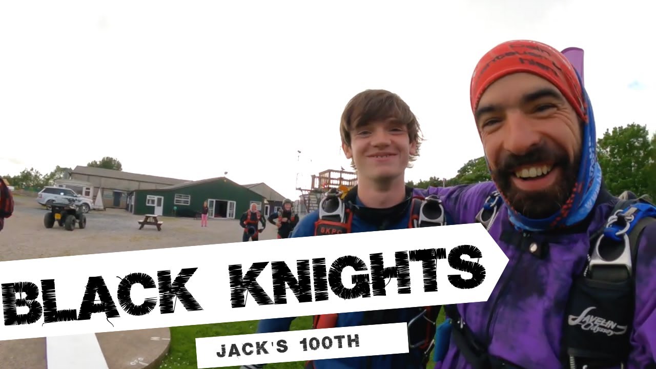 Jack's 100th Skydive at Black Knights