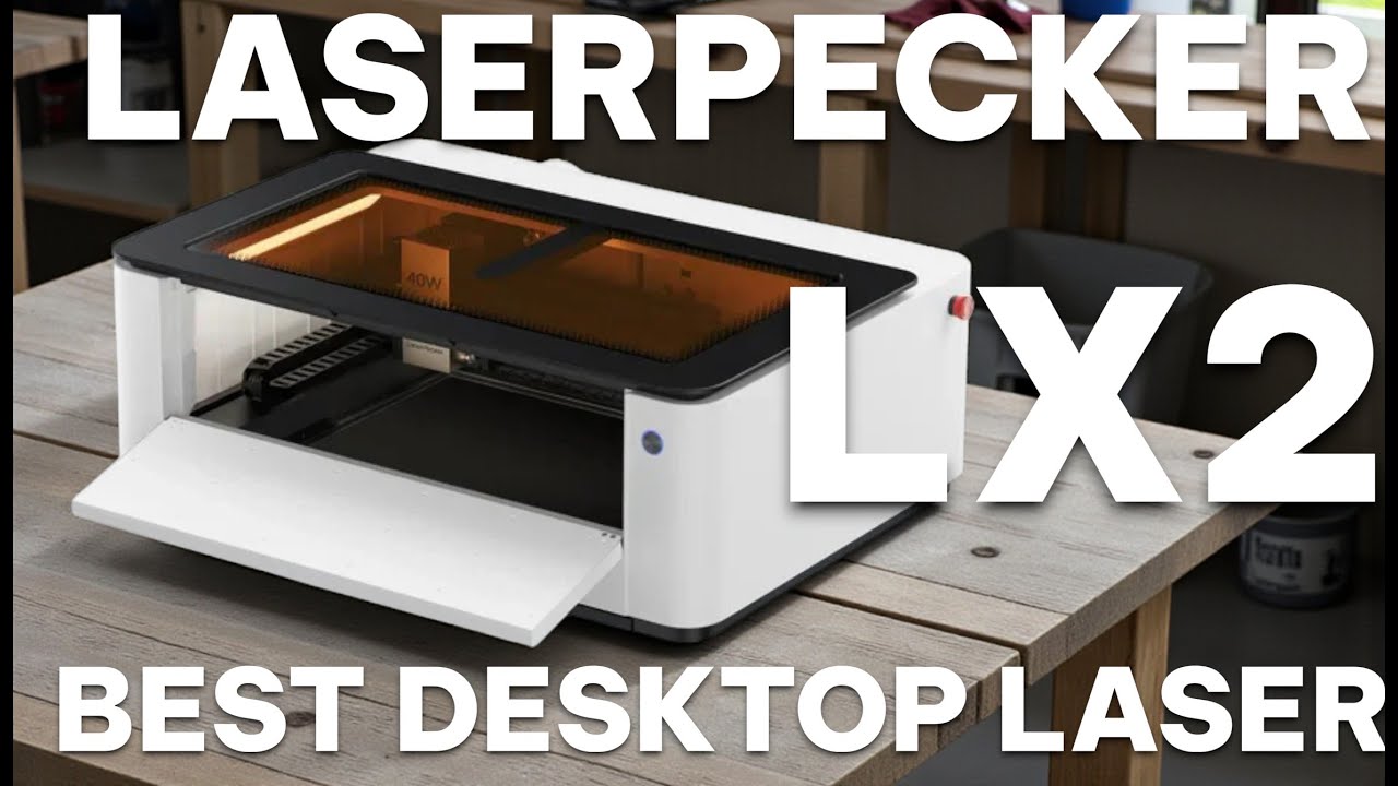 Обзор LaserPecker LX2 — 20 Вт, 40 Вт, 60 Вт диод + 2 Вт ИК, 1000 мм/с и 22 мм резка по дереву
