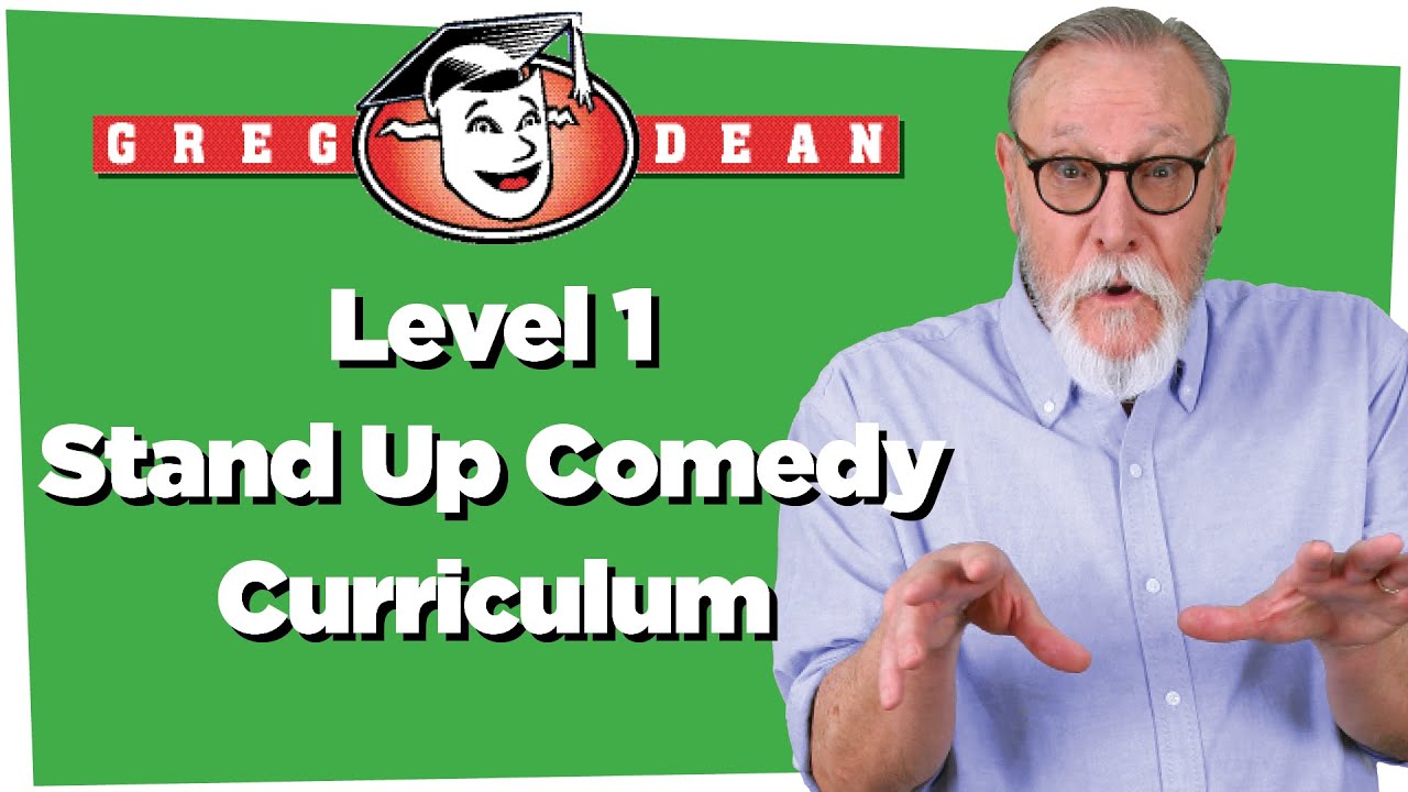 🎤Level 1: Stand Up Comedy Curriculum for Beginners -Greg Dean #jokewriting #comedians #standupcomedy