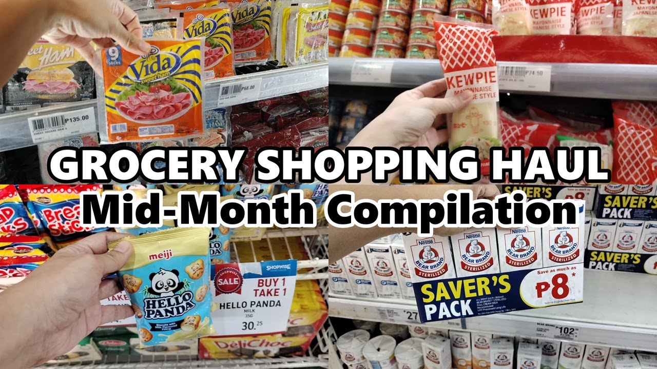 June 2024 Mid-Month Grocery Shopping Haul Compilation with Price Update