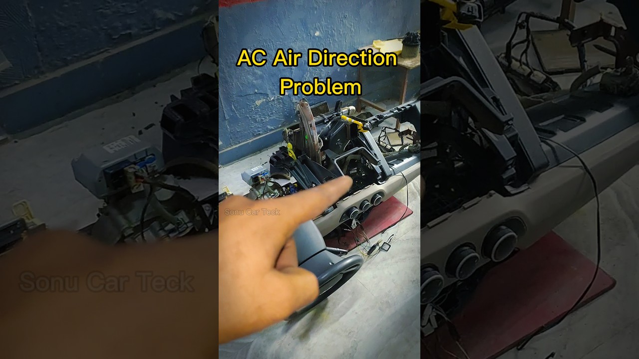 Ac Air Direction Problem 🤔Car Ac Air flow Weak | #shorts #short #viral #trending