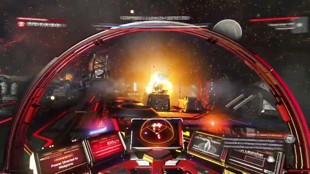 No Man's Sky: Random Dreadnought battle