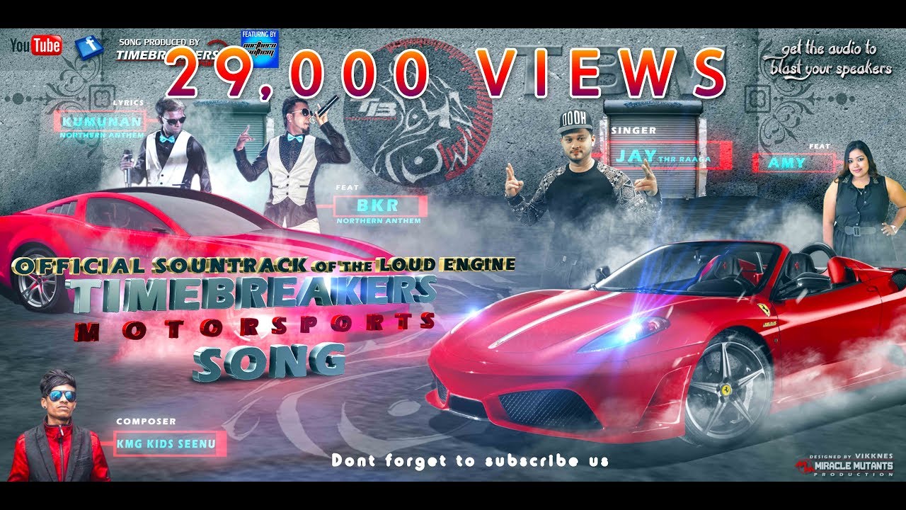 LYRICAL VIDEO of 'TIME BREAKERS MOTORSPORTS' Soundtrack #Soundtrack #Motorsport