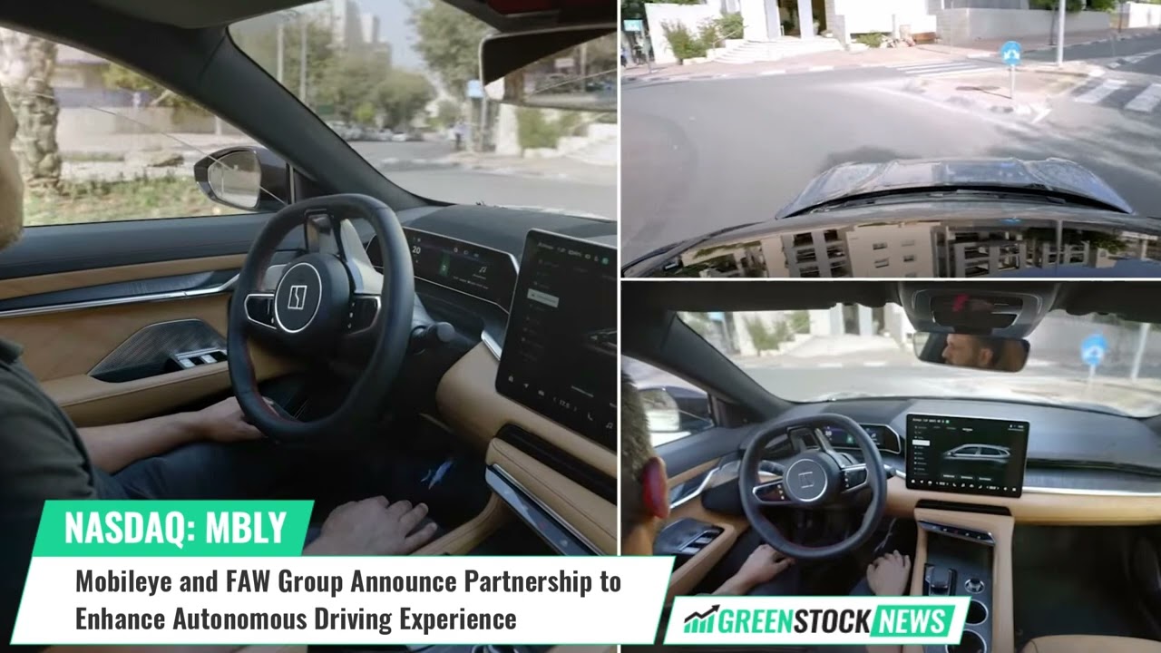 Mobileye ($MBLY) and FAW Group Announce Partnership to Enhance Autonomous Driving Experience