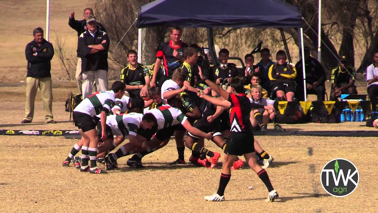 School Rugby Action -  1st Standerton vs Ermelo 06-06-2015