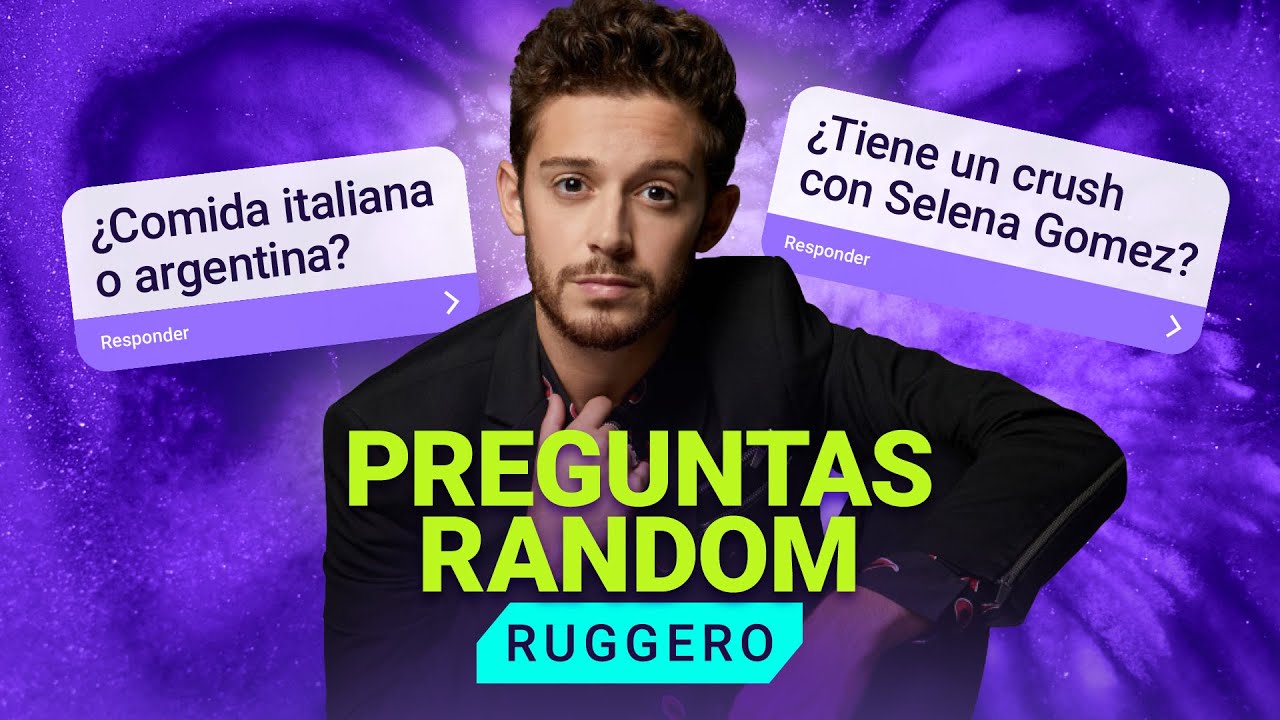 ¿Ruggero está enamorado? ¿Celebrity Crush? | Preguntas Random