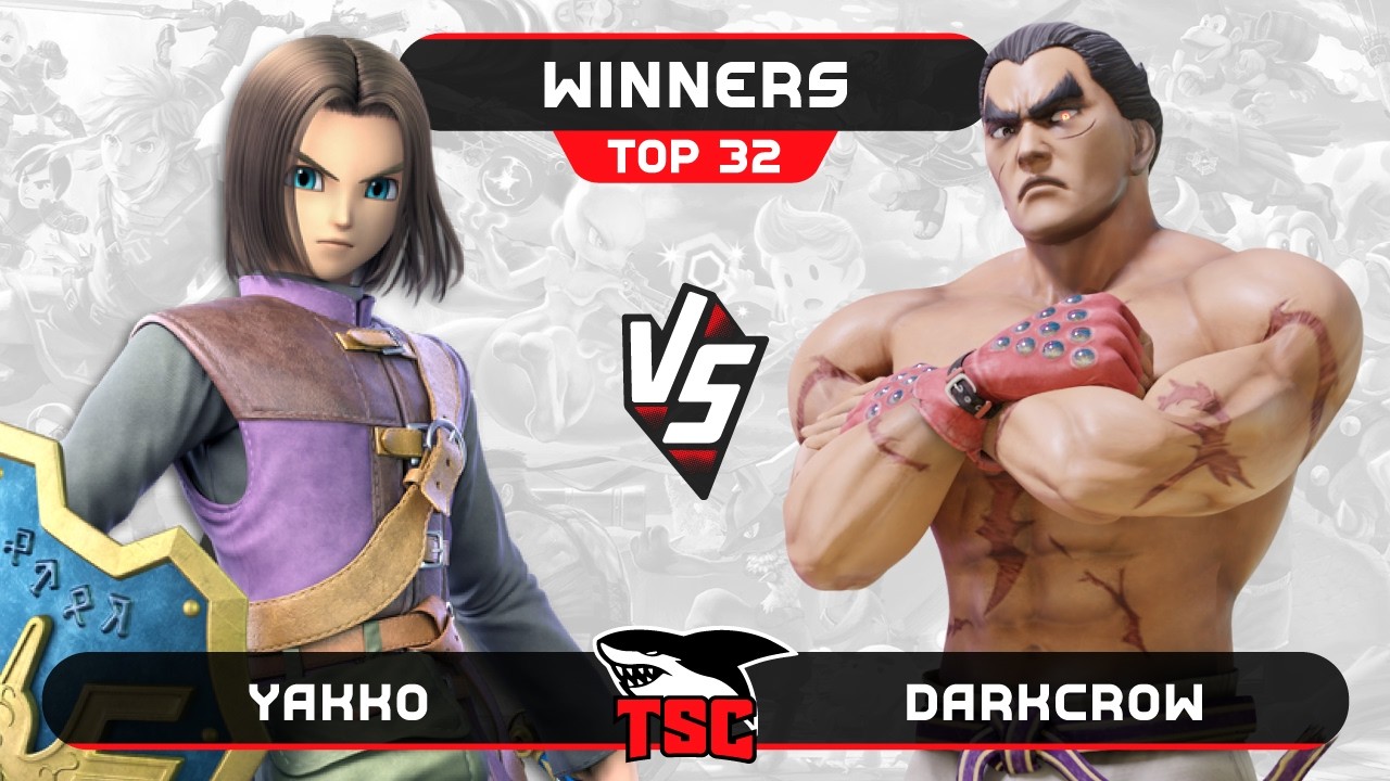 Yakko (Hero) vs DarkCrow (Kazuya) Top 32 - Smacho League 17 - SSBU