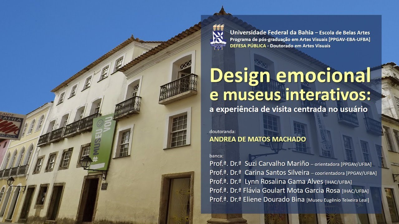Tese - Design emocional e museus interativos: a experiência de visita centrada no usuário