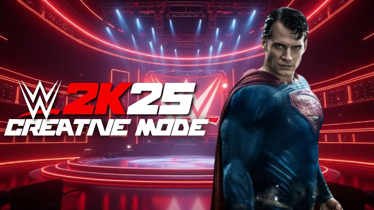 HOW TO MAKE (SUPERMAN) WWE 2K25