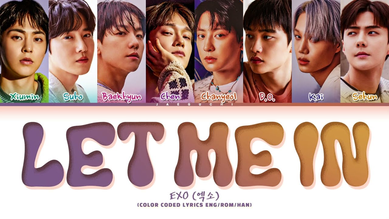 EXO Let Me In Lyrics (엑소 Let Me In 가사) (Color Coded Lyrics)